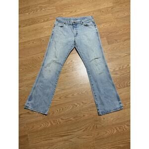 Wrangler jeans dayton style light wash 34 by 32